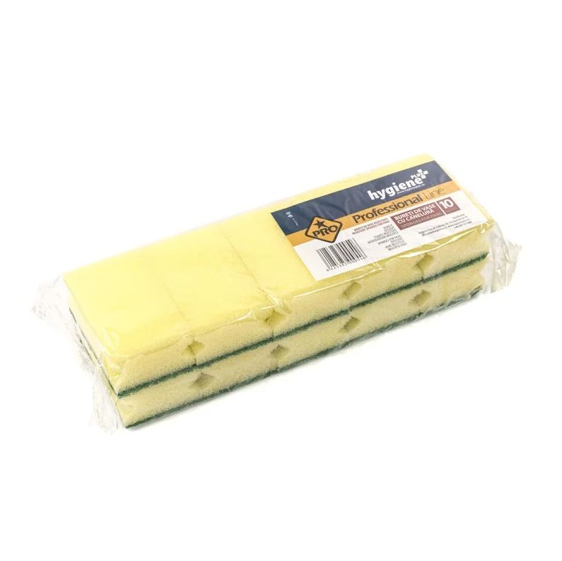 MEDIUM DISHWASH SPONGE 10 PCS/SET