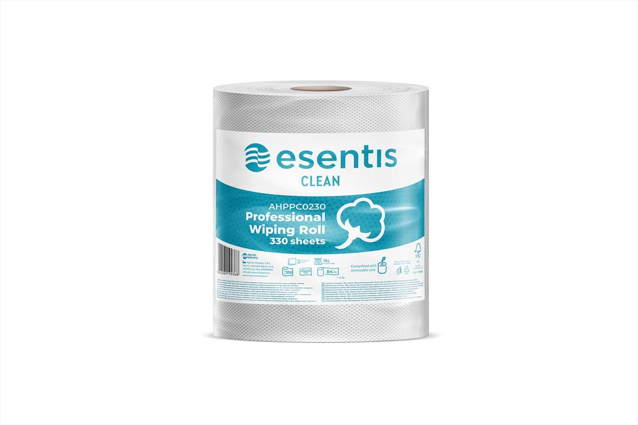 PROFESSIONAL TOWEL ESENTIS-CARE 2-PLY, 1 ROLL, 435 SHEETS - 100M